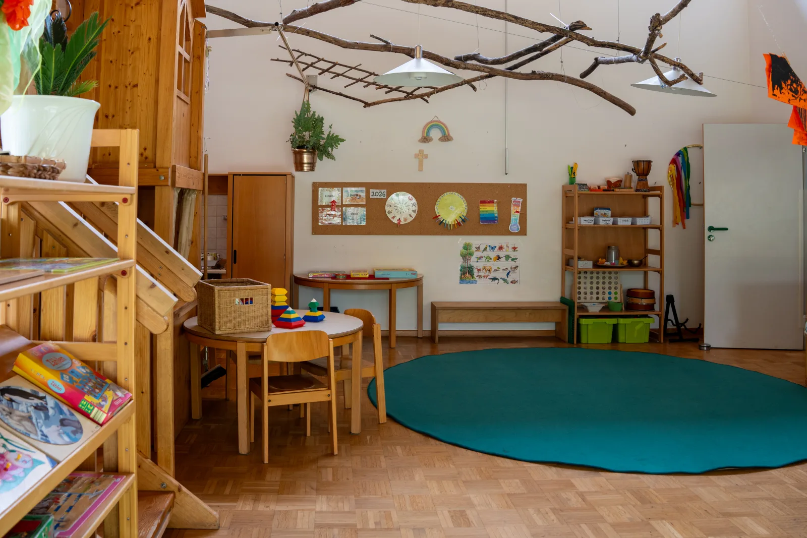 Kreativ- und Spielbereich